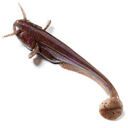 Shad FISHUP Catfish, 7.5cm, 050 Green Pumpkin Brown Red &amp; Purple, 8buc/pac