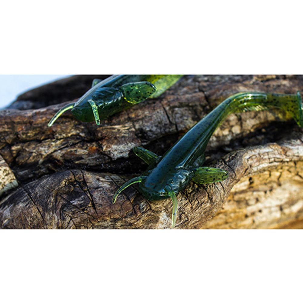 Shad FISHUP Catfish, 7.5cm, Motor Oil Red, 8buc/pac