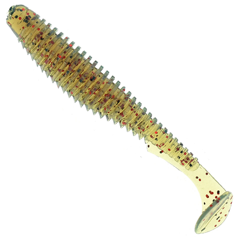 Shad FISHUP U-Shad, 10.1cm, #019 Motor Oil Red, 8buc/pac