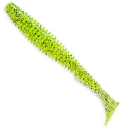 Shad FISHUP U-Shad, 5cm, Chartreuse Black, 10buc/pac