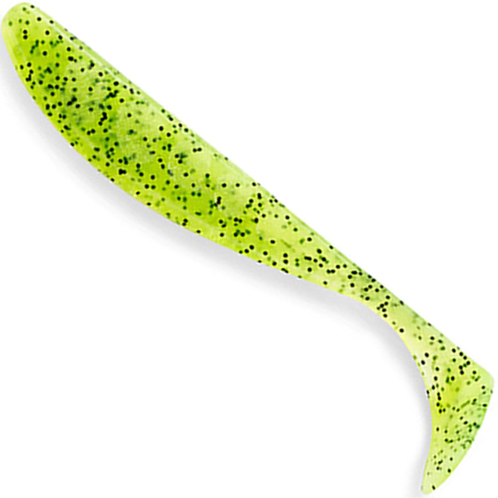 Shad FISHUP Wizzle Shad, 12.5cm, Chartreuse Black, 4buc/pac
