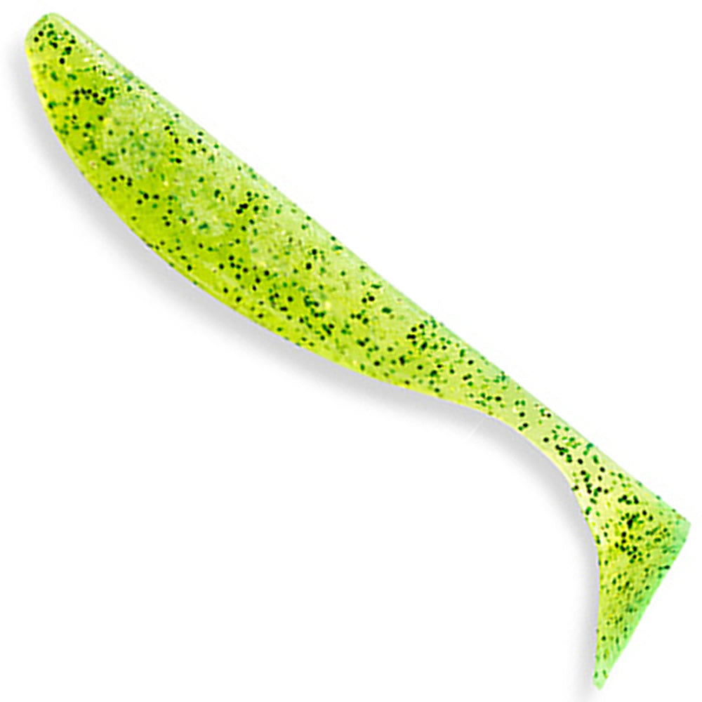 Shad FISHUP Wizzle Shad, 12.5cm, Flo Chartreuse Green, 4buc/pac