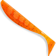 Shad FISHUP Wizzle Shad, 8cm, Orange Pumpkin Black, 8buc/pac