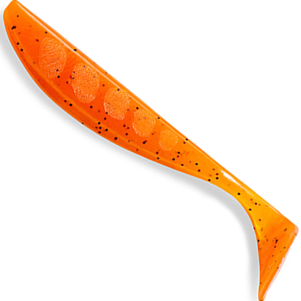 Shad FISHUP Wizzle Shad, 8cm, Orange Pumpkin Black, 8buc/pac