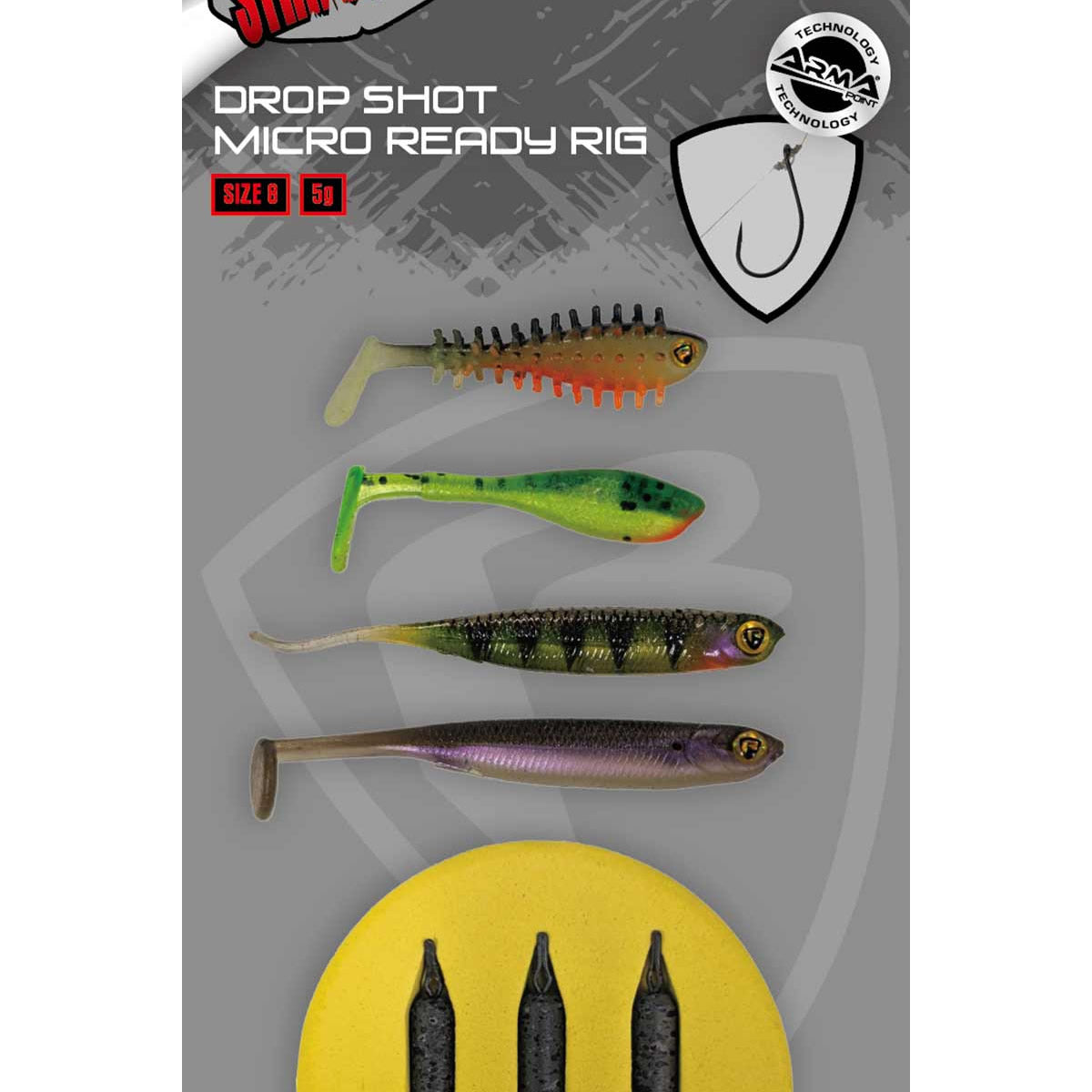 Shad FOX RAGE Dropshot Ready Rigs Carlig nr 4buc/pac