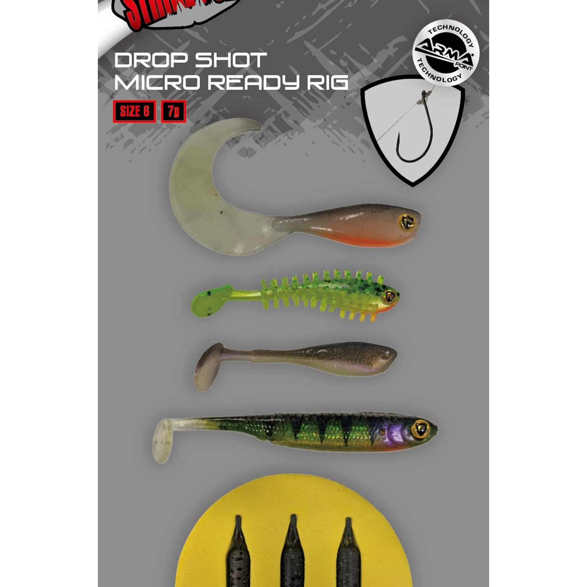 Shad FOX RAGE Dropshot Ready Rigs Carlig nr 4buc/pac