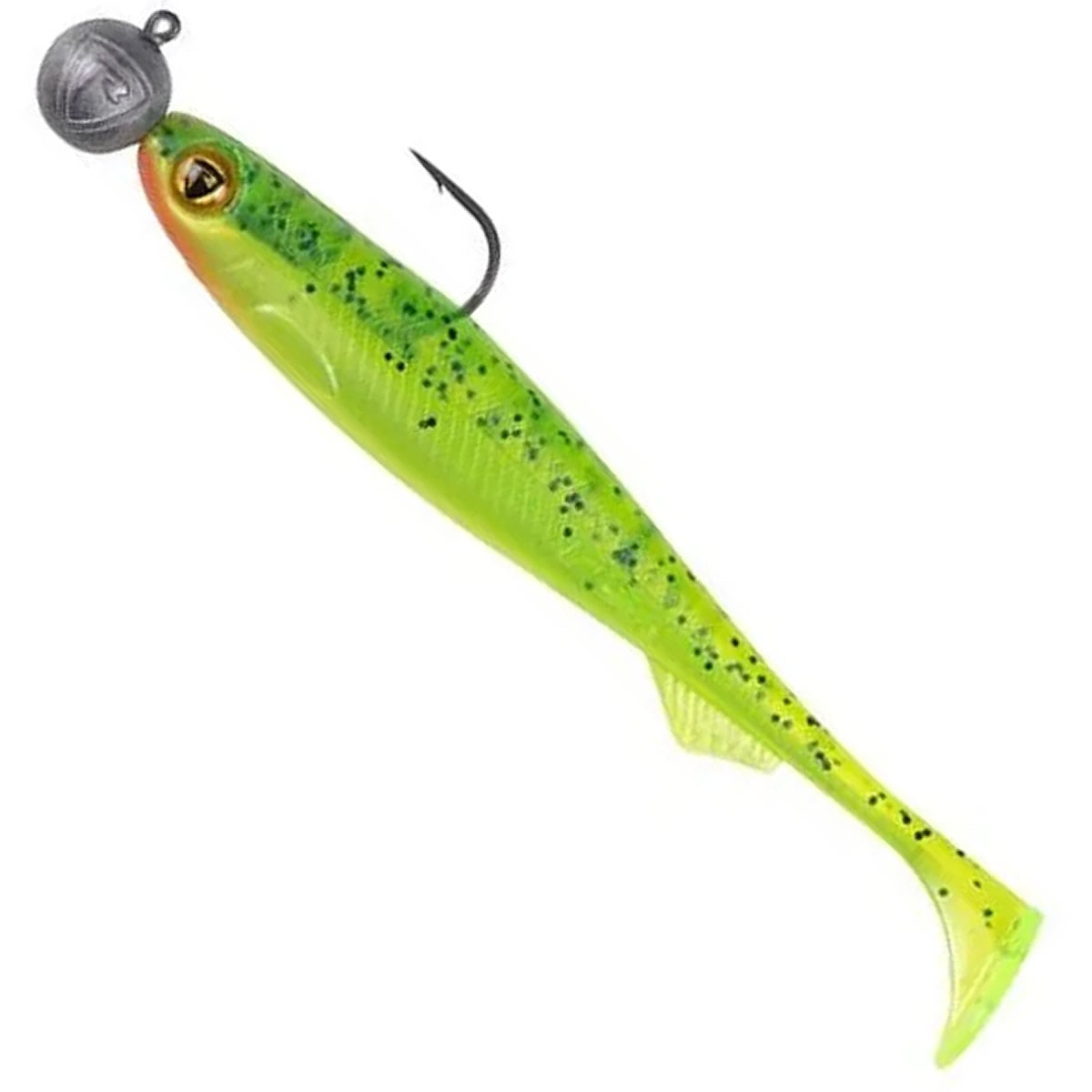 Shad FOX RAGE Loaded Slick Shads, 13cm, Lemon Tiger, Jig 4/0-15g, 5buc/pac