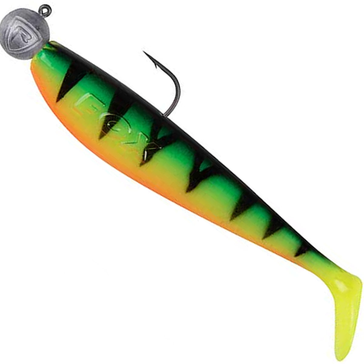 Shad FOX RAGE Loaded Zander Pro Shads, 7.5cm, Firetiger, Jig 1/0-5g, 5buc/pac