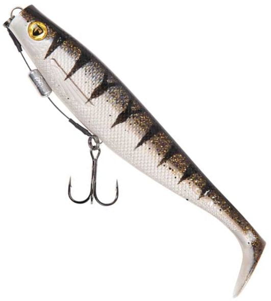 Shad FOX RAGE Pro Shad Loaded, Glitter Perch, 14cm, 1buc/pac 