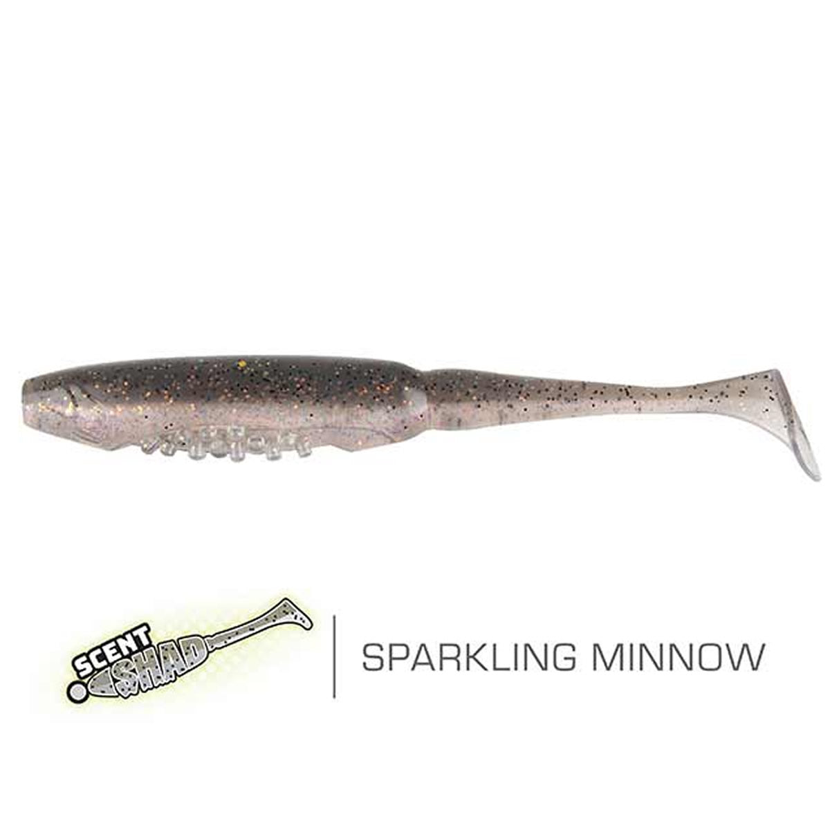 Shad FOX RAGE Scent Shads, 13cm, Sparkling Minnow, 5buc/pac