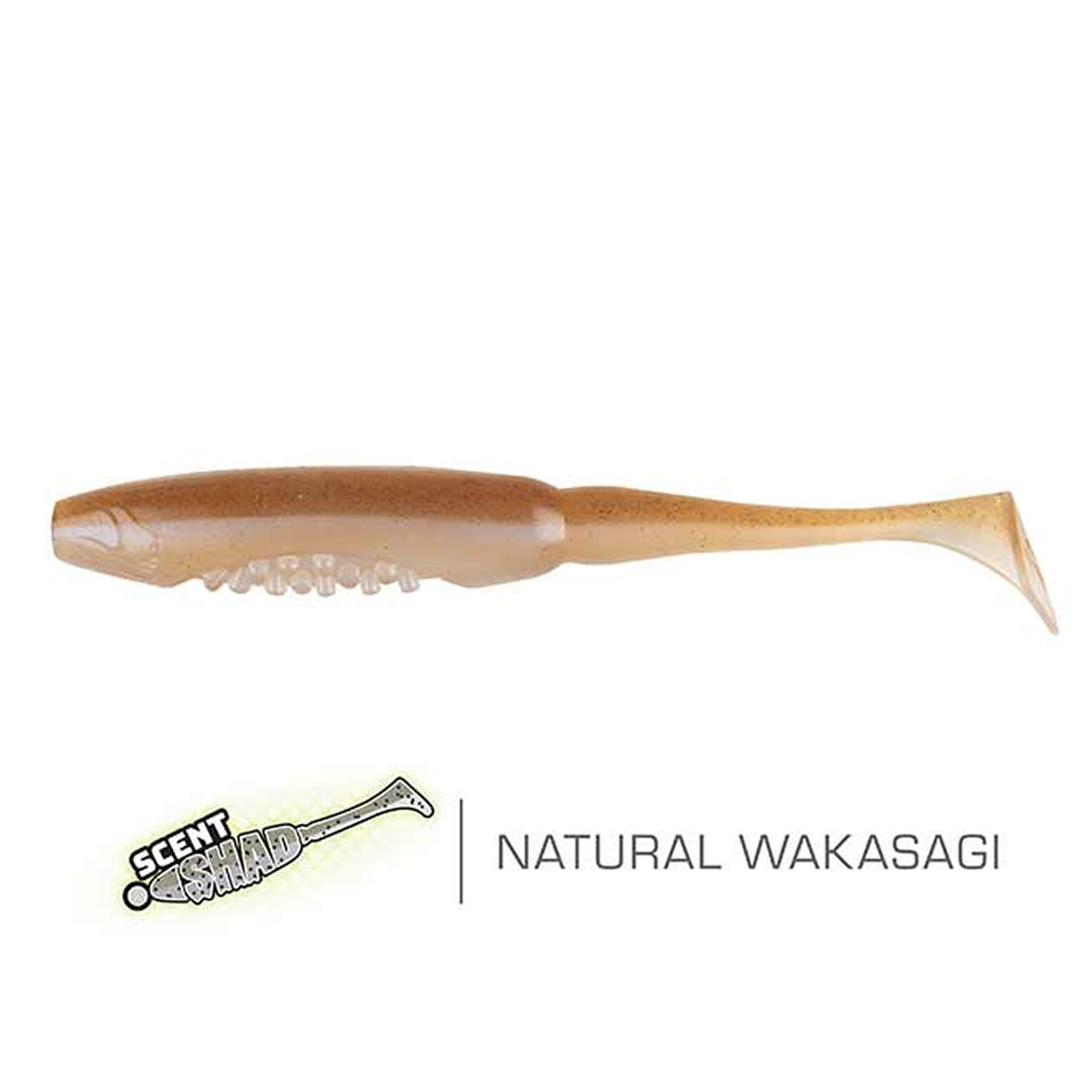 Shad FOX RAGE Scent Shads, 9cm, Nat Wakasagi, 5buc/pac