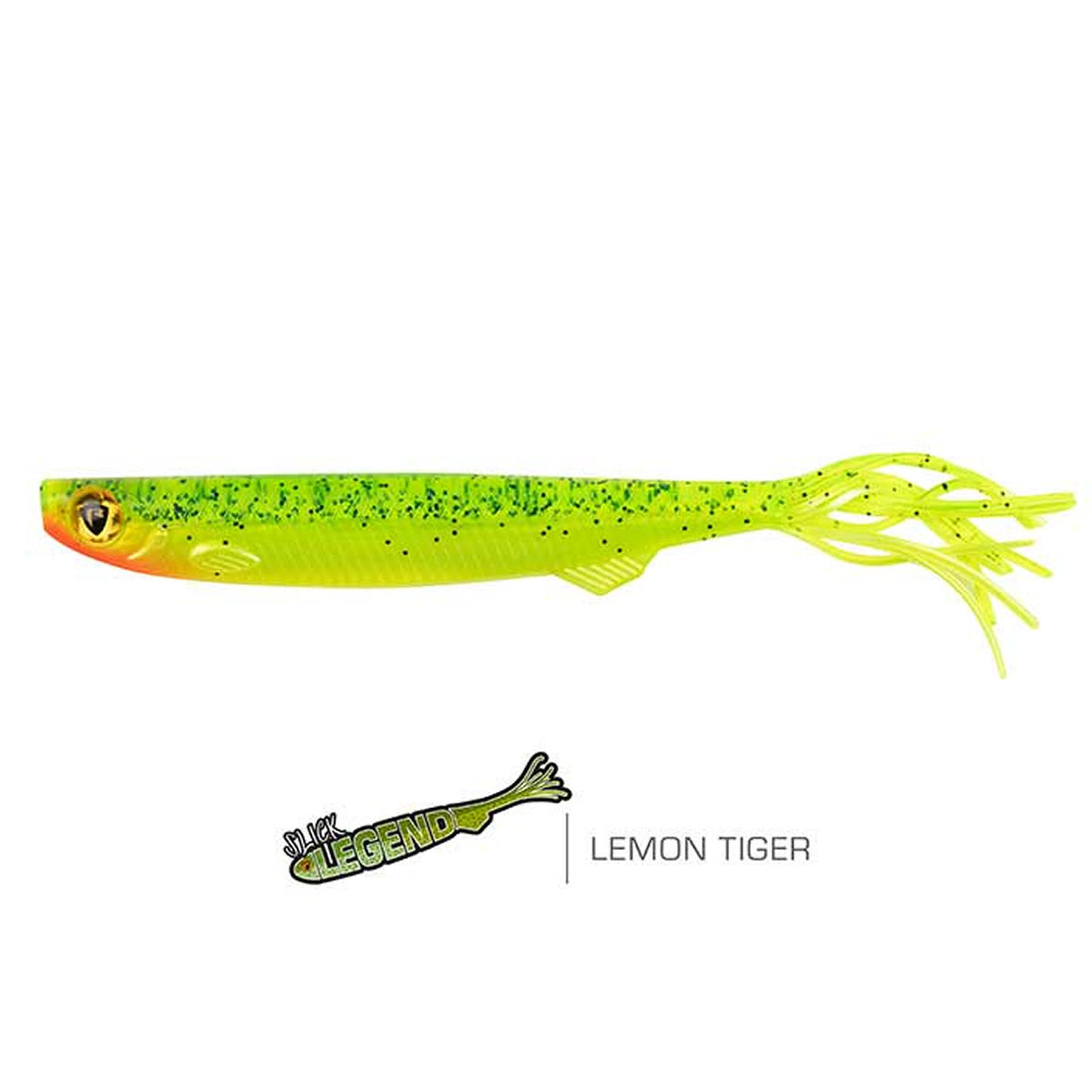 Shad FOX RAGE Slick Legend, 18cm, Lemon Tiger, 4buc/pac