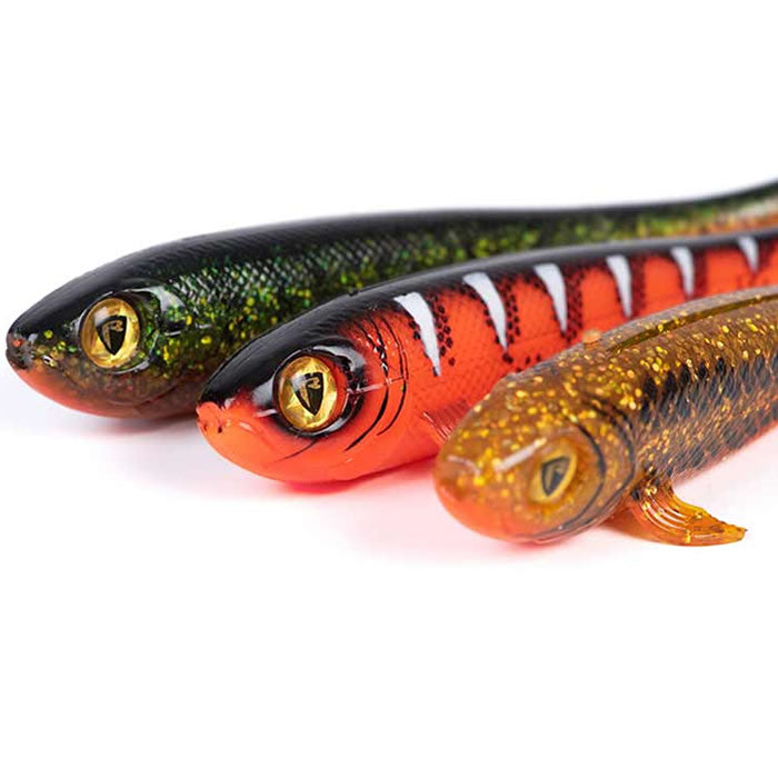 Shad FOX RAGE Super Slik, UV Goldie, 23cm, 2buc/pac