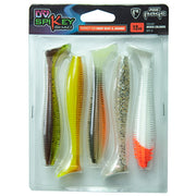 Shad FOX Rage Spikey Ultra UV Mixed Colours 6cm 5buc/plic