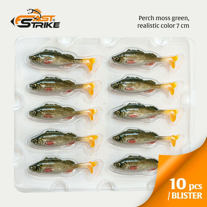 Shad Fast Strike Perch PMG Perch Moss Green 1buc/pac