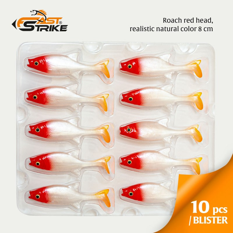 Shad Fast Strike Roach RRH Roach Red Head