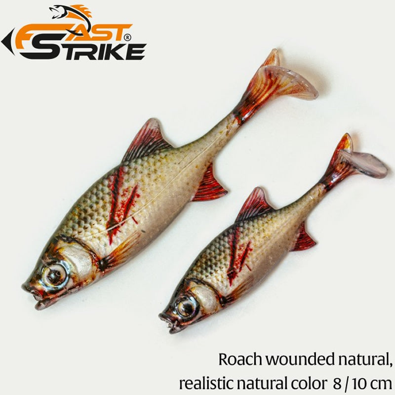 Shad Fast Strike Roach RWN Roach Wounded Natural