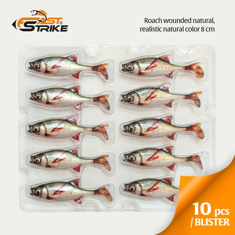 Shad Fast Strike Roach RWN Roach Wounded Natural