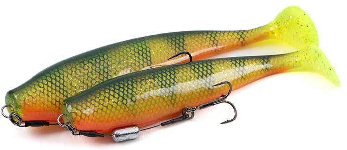 Shad Fox Rage Loaded Pro, UV Natural Perch, 16cm, 1buc/pac 