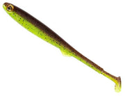Shad Fox Rage Slick Fast Super Soft, Green Pumpkin, 15cm, 1buc/plic