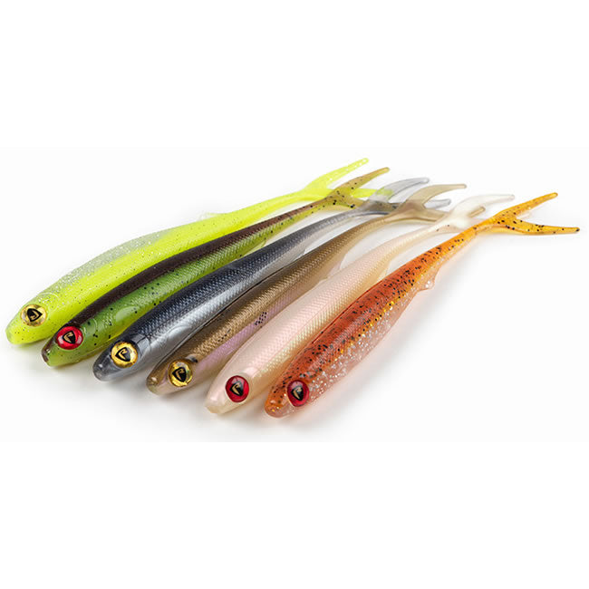 Shad Fox Rage Slick Finesse Super Soft Blue Back Chartreuse UV 11cm
