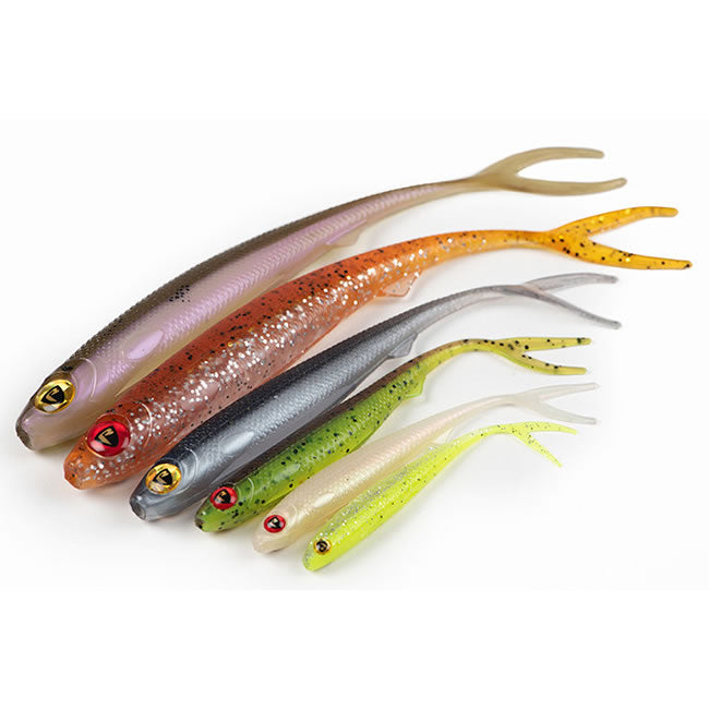 Shad Fox Rage Slick Finesse Super Soft Blue Back Chartreuse UV 11cm