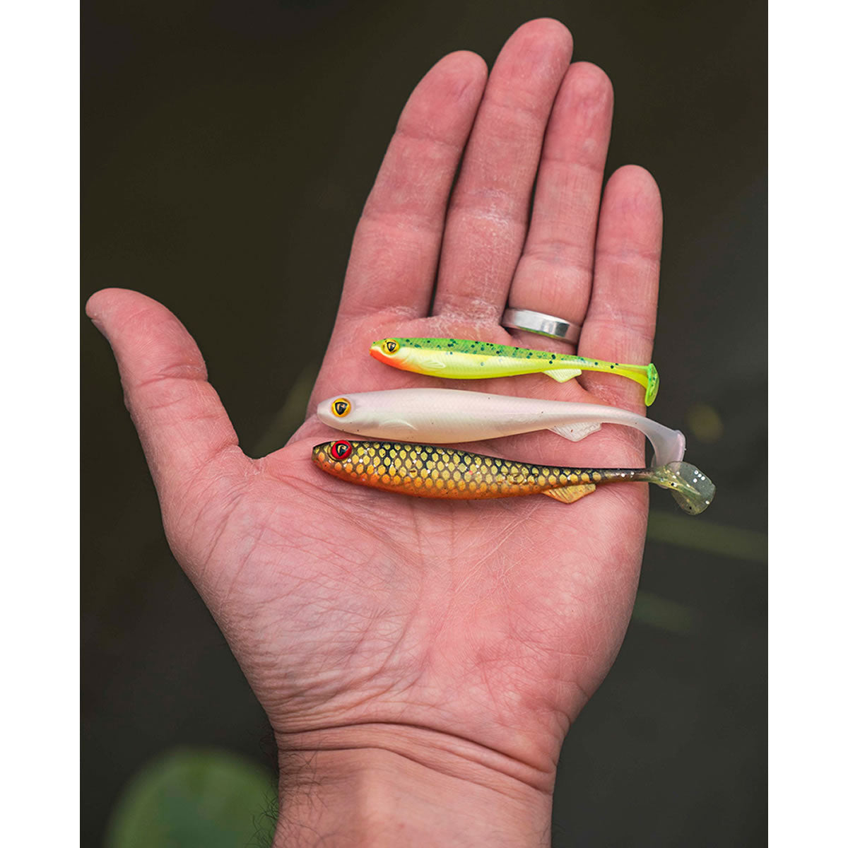 Shad Fox Rage Slick, Natural Perch  , 9cm, 1buc/pac