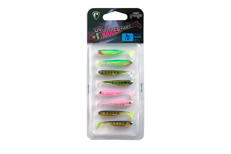 Shad Fox Rage UV Micro Tiddler Fast 5cm 8buc/plic