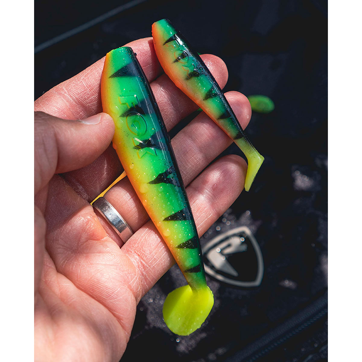 Shad Fox Rage Zander Pro, Firetiger, 7.5cm