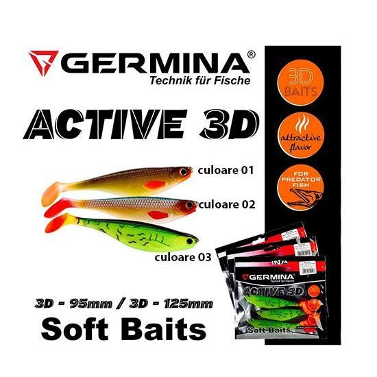 Shad Genlog Germina Active 3D 12.5cm culoare 03