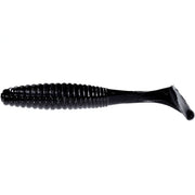 Shad Hide Up Stagger Original 1.5", 109 Black Solid, 4cm, 0.6g, 8buc/pac