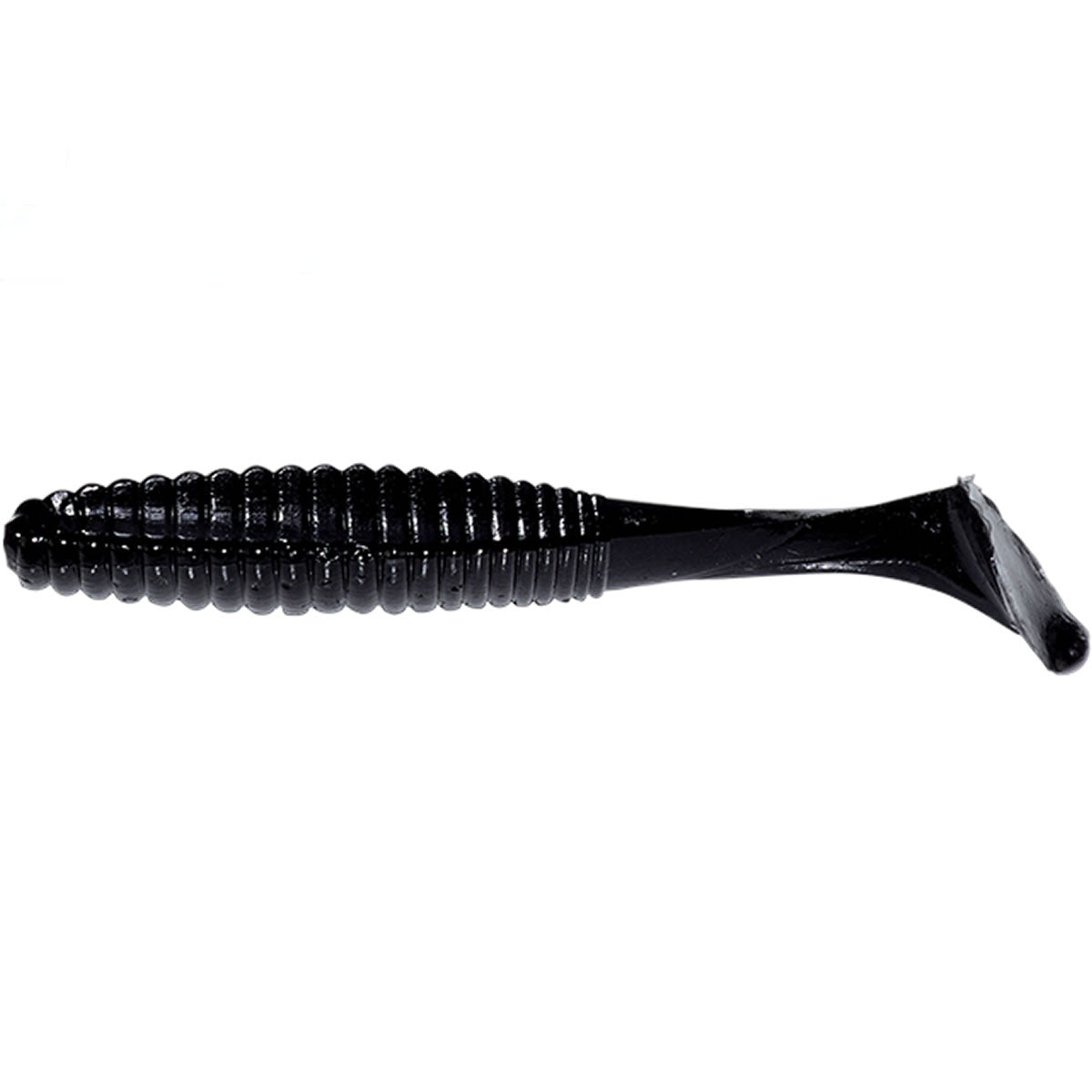 Shad Hide Up Stagger Original 1.5", 109 Black Solid, 4cm, 0.6g, 8buc/pac