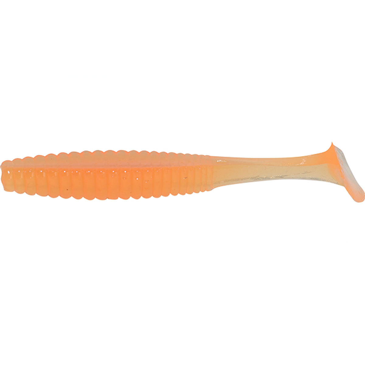 Shad Hide Up Stagger Original 1.5" Salt, S-09 Luminos Orange UV, 4cm, 8buc/pac