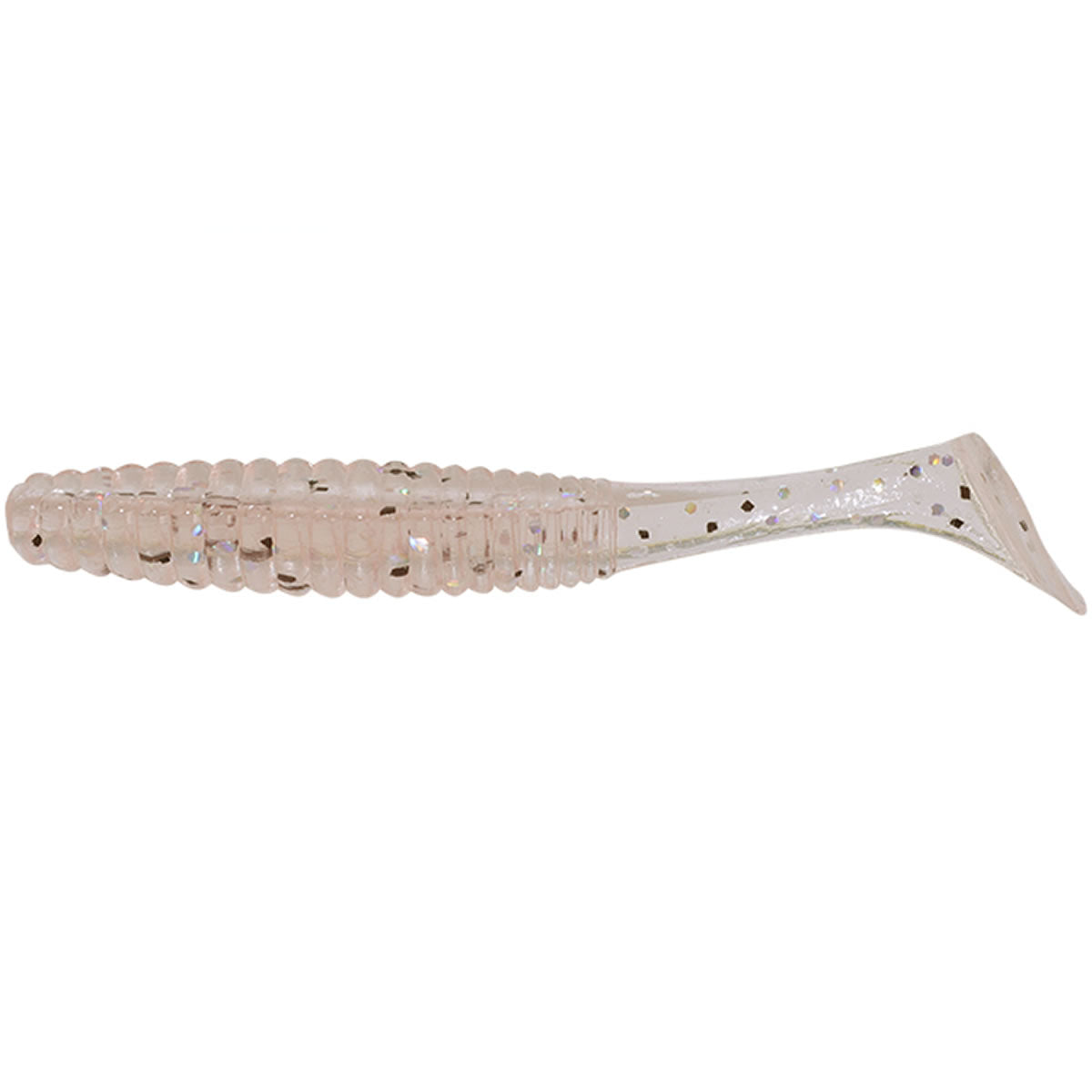 Shad Hide Up Stagger Original 1.5" Salt, S-12 Keimura Peach Candy UV, 4cm, 8buc/pac