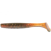 Shad Hide Up Stagger Original 2.5" Salt, S-03 Motoroil Gold Flake, 6.6cm, 2.2g, 7buc/pac