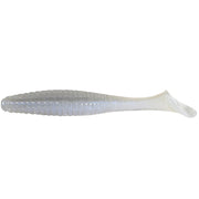 Shad Hide Up Stagger Original 3.5", 117 Albino White, 9cm, 8buc/pac
