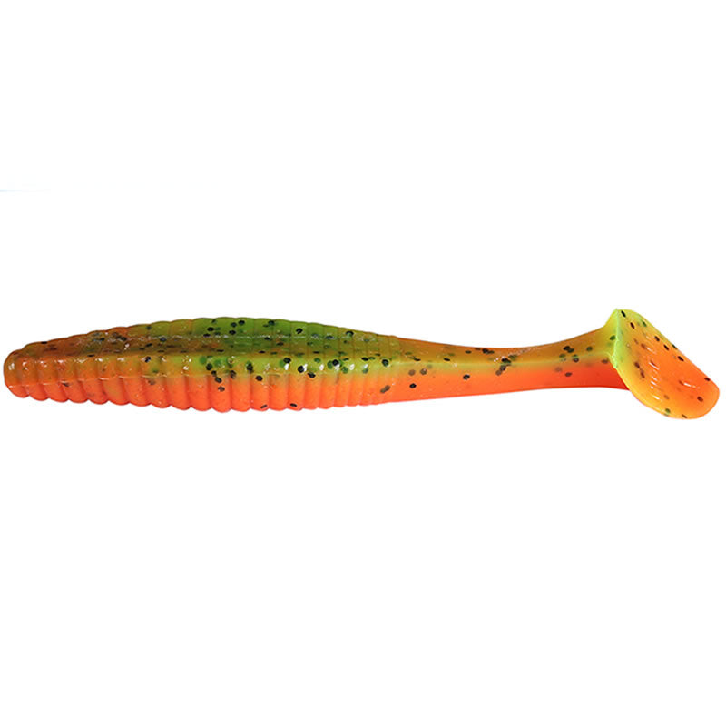 Shad Hide Up Stagger Original 3.5", SF06 Chart Orange, 9cm, 8buc/pac