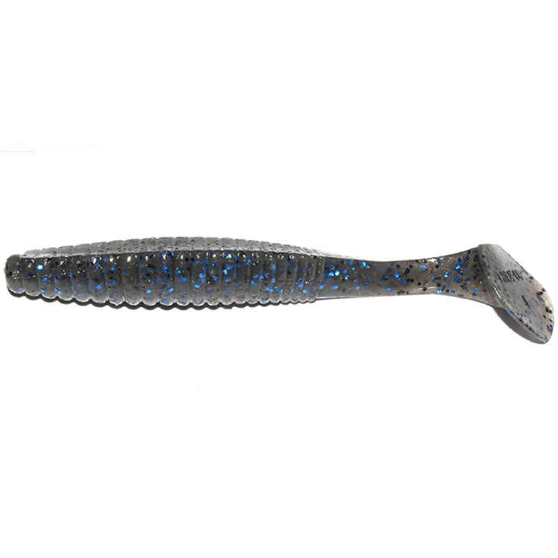 Shad Hide Up Stagger Original 5", 113 Cinnamon Blue Flake, 12.7cm, 14.5g, 6buc/pac