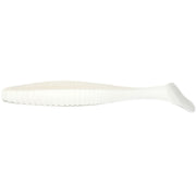 Shad Hide Up Stagger Original 5", 150 White Solid, 12.7cm, 14.5g, 6buc/pac