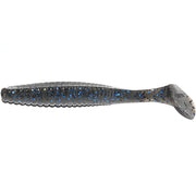 Shad Hide Up Stagger Original 6", 113 Cinnamon Blue Flake, 15.2cm, 5buc/pac