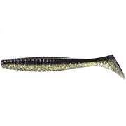 Shad Hide Up Stagger Original Salt 4", SN-09 Kurokin, 10.2cm, 10g, 8buc/pac