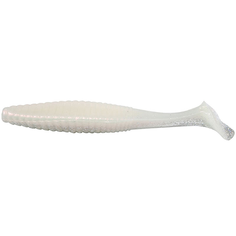 Shad Hide Up Stagger Original Salt 4", SN-13 Shirogosu, 10.2cm, 10g, 8buc/pac