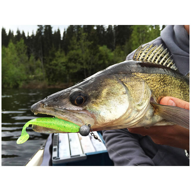 Shad Keitech Easy Shiner Chart Red Gold 56 7.5cm, 10buc/plic