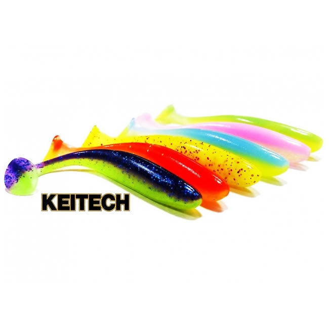 Shad Keitech Easy Shiner Fire Chart 53 5cm, 12buc/plic