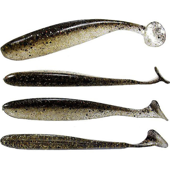 Shad Keitech Easy Shiner, Hot Fire Tiger EA05, 8.9cm, 7buc/pac 