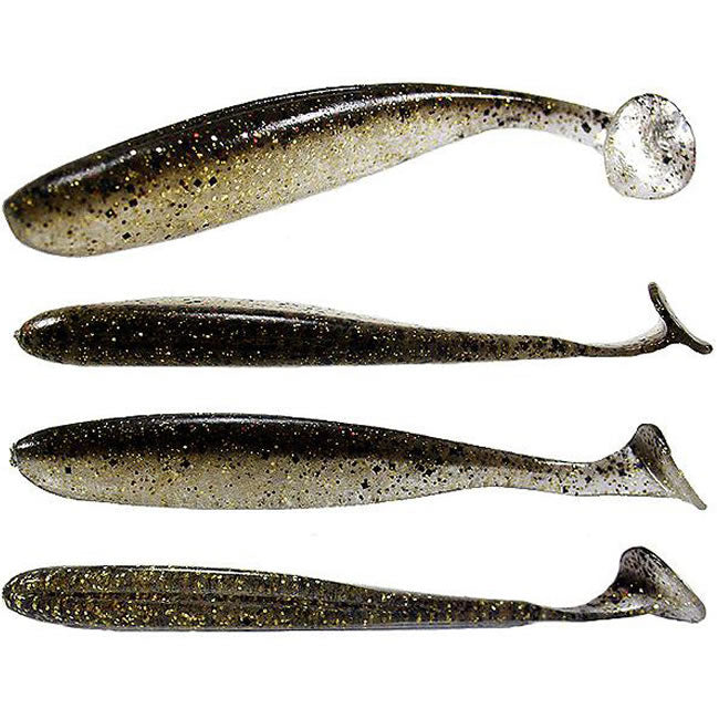 Shad Keitech Easy Shiner, Silver Shad 320, 10cm, 7buc/pac