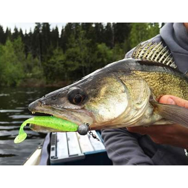 Shad Keitech Easy Shiner, Wakasagi 412, 8.9cm, 7buc/pac 