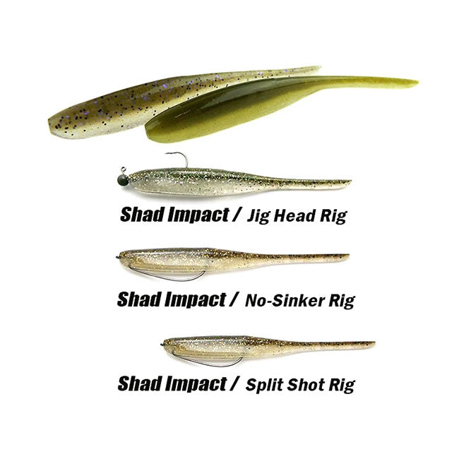 Shad Keitech Shad Impact Chart Red Gold 56, 12.5 cm