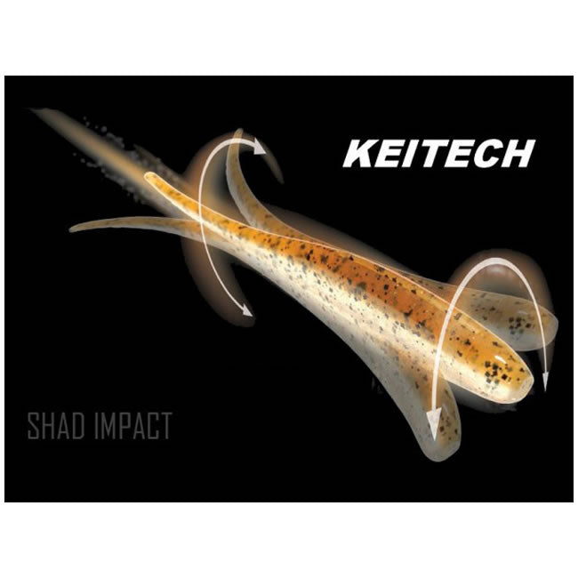 Shad Keitech Shad Impact Pink Glow 47, 12.5 cm