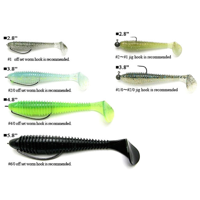 Shad Keitech Swing Impact FAT Chart Shad 484 17.2cm